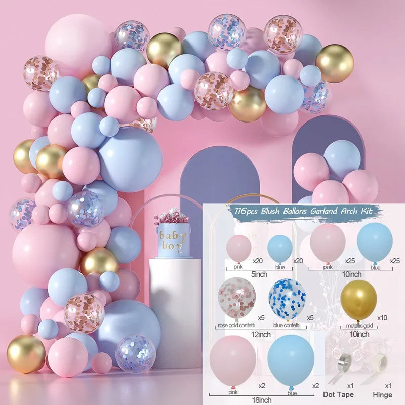 10 Series Birthday Party Decoration Balloon Suit Balloon Chain Arch Wedding Wedding Room Scene Arrangement