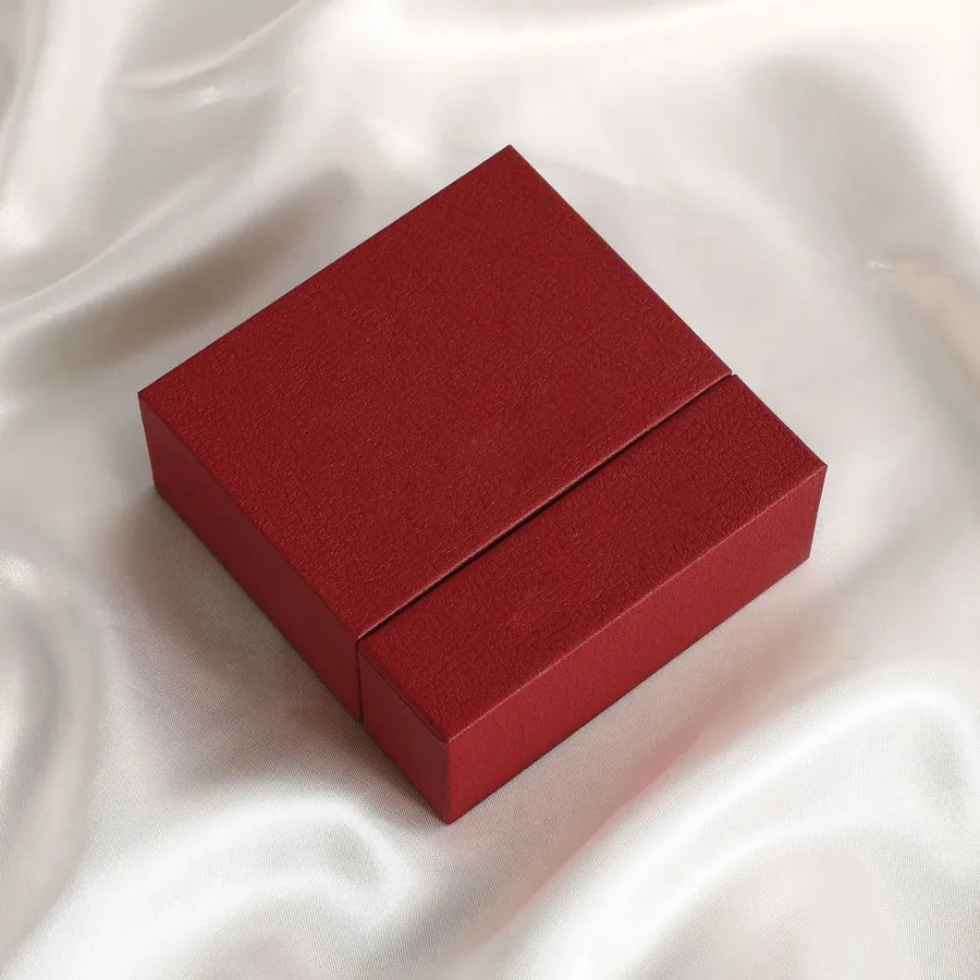 1 Piece Cardboard Casual Elegant Lady Holiday Banquet Selfie Solid Color Jewelry Boxes