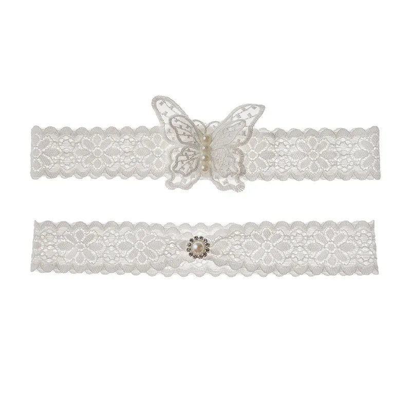 Bridal Butterfly Daily Garter