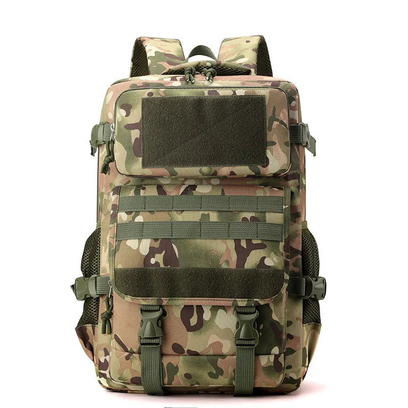Unisex Sports Solid Color Camouflage Oxford Cloth Travel Bags
