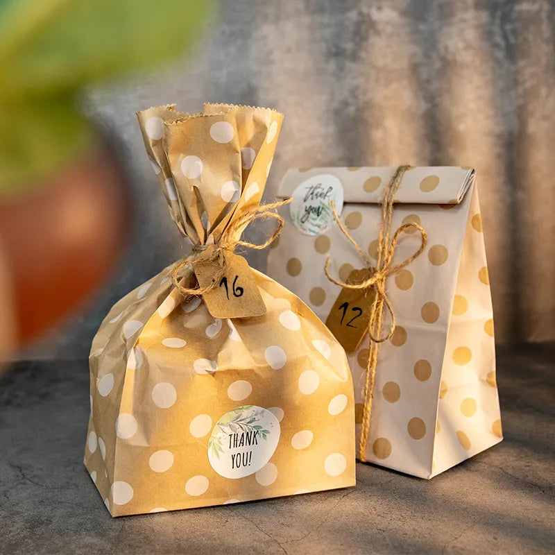 cute stripe polka dots paper date gift wrapping supplies