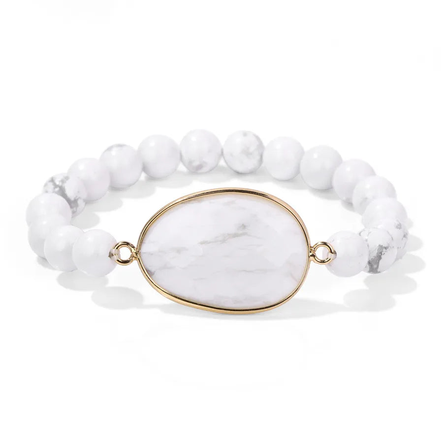 Lady Geometric natural stone Bracelets In Bulk