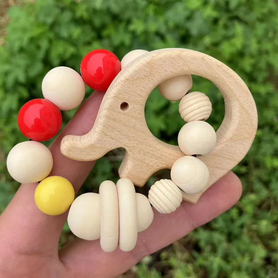 baby toys bear wood toys