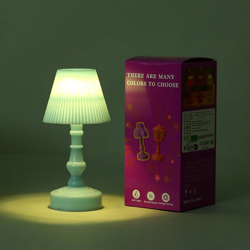 simple style solid color plastic indoor night lights