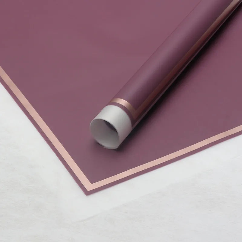 Elegant Romantic Solid Color Korean Plain Paper Daily Date Korean Floral Wrapping Paper Party Supplies Gift Wrapping Supplies 1 Pack of 20 Sheets