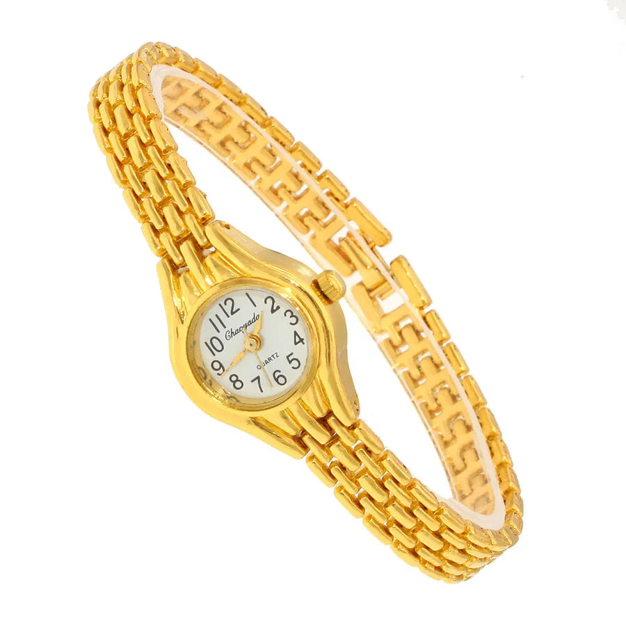 Casual Round Buckle Quartz Watch Women's Watches