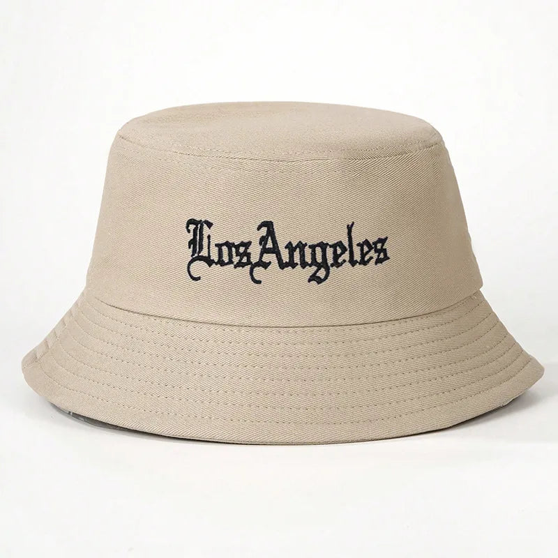 Unisex Vintage Style Classic Style Letter Curved Eaves Bucket Hat