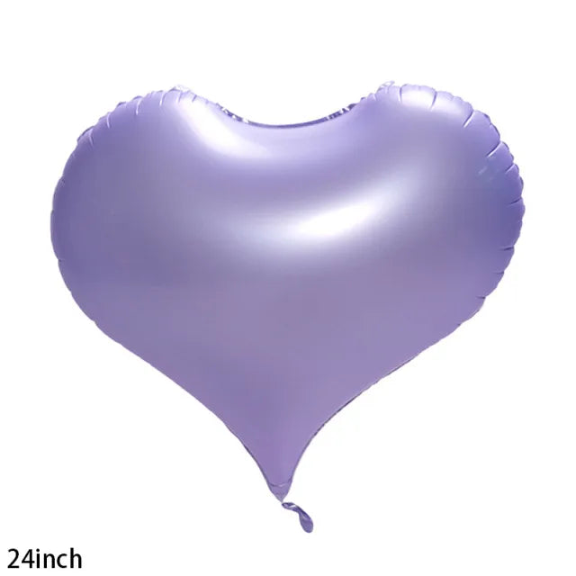 valentine's day letter aluminum film wedding party balloons