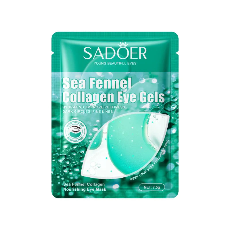 Full English eye mask SADOER caviar eye mask pack moisturizing   skin care wholesale