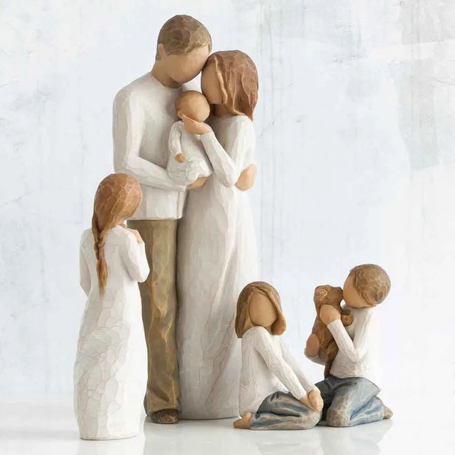 Modern Style Human Synthetic Resin Ornaments Artificial Decorations