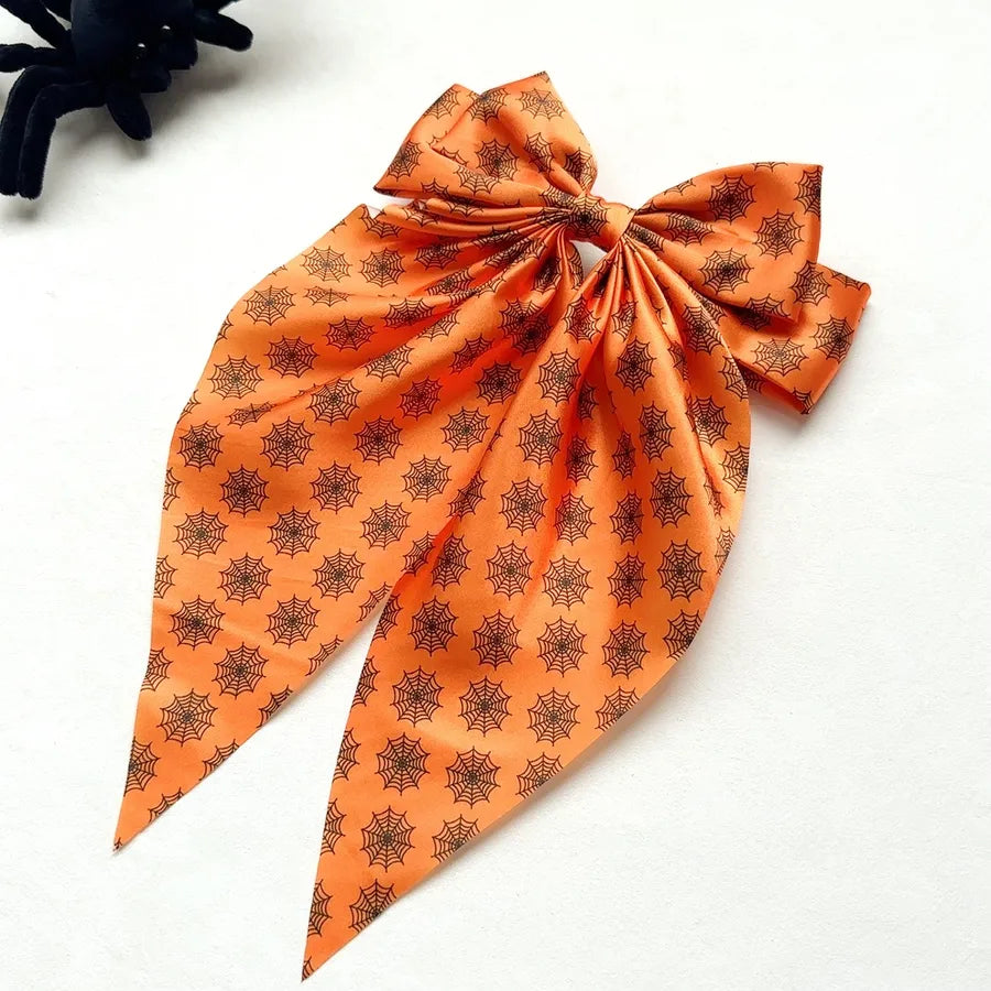 Halloween Cool Style Women's Spider Web Bat Ghost Hair Clip