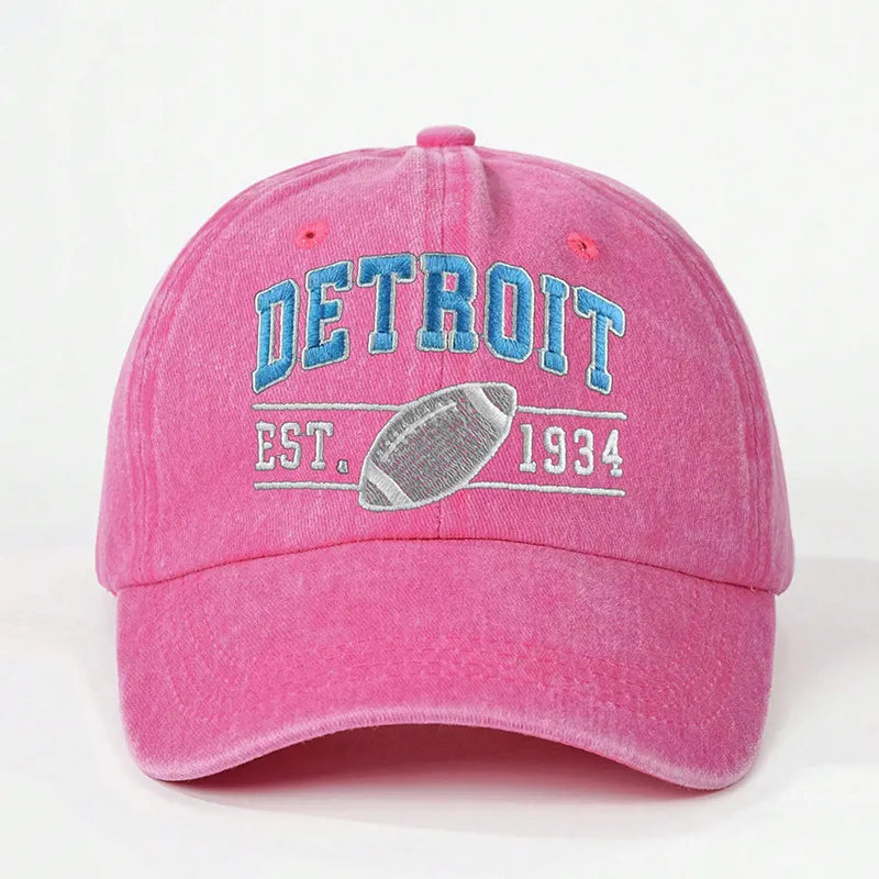 Unisex Elegant Lady Letter Curved Eaves Baseball Cap