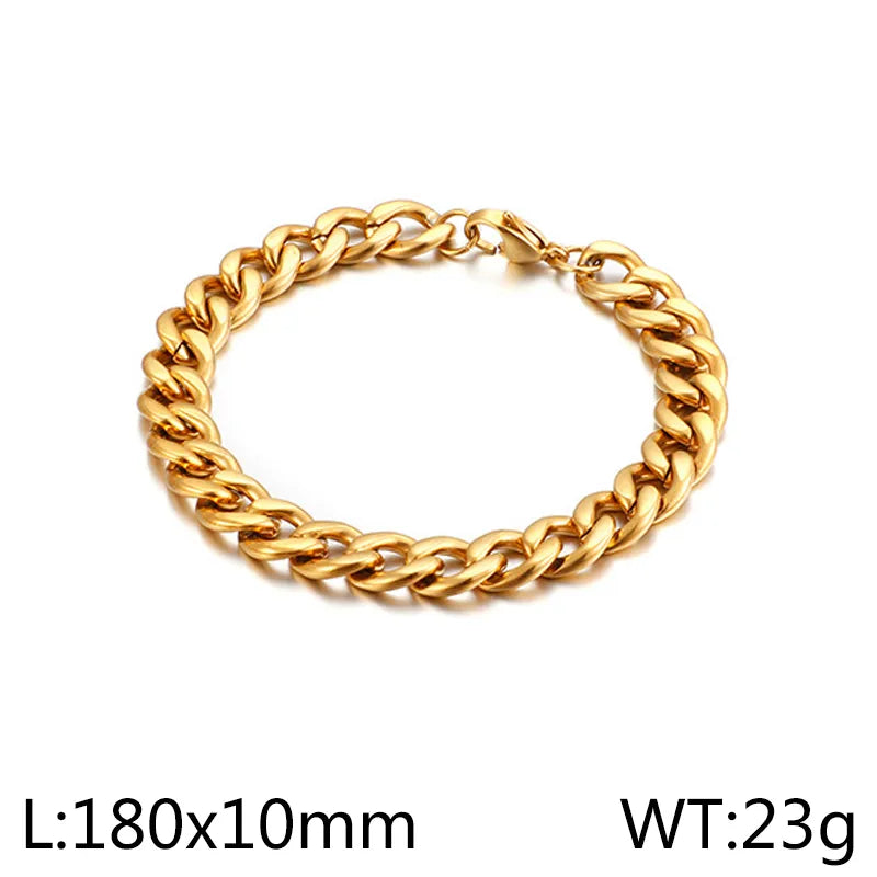 Wholesale Jewelry Simple Style Geometric Solid Color Titanium Steel 18K Gold Plated Polishing Plating Jewelry Set