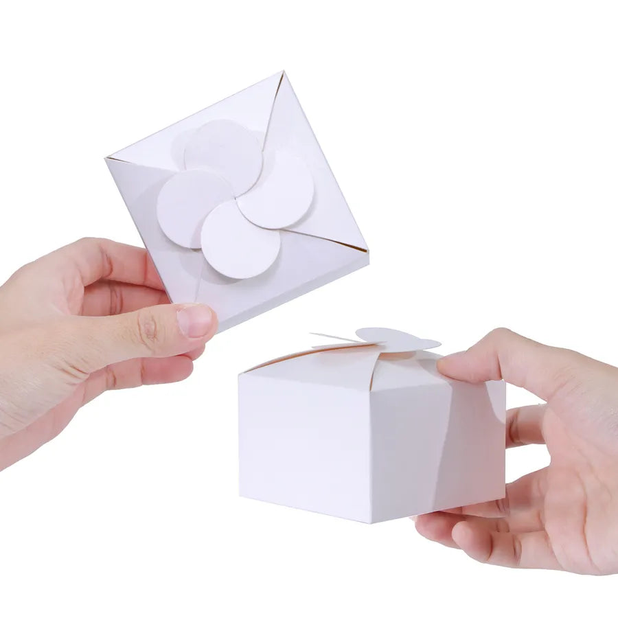 Wedding Solid Color Paper Holiday Wedding Party Gift Box Gift Wrapping Supplies