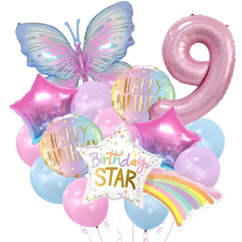 Birthday Simple Style Classic Style Color Block Aluminum Film Holiday Daily Balloons