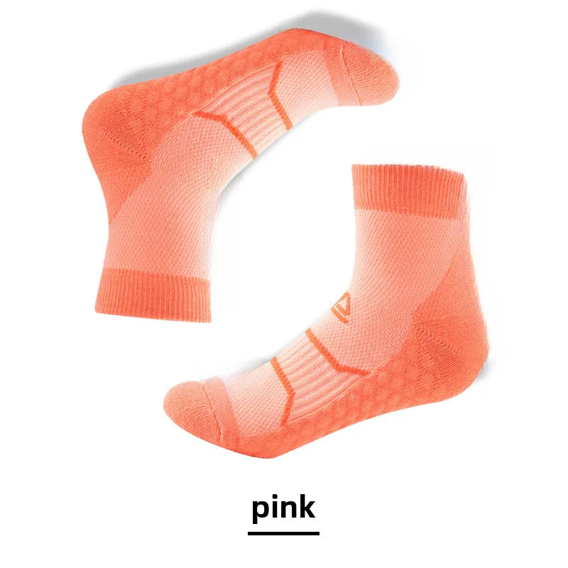 Sports Socks Towel Bottom Thickened Winter Professional Running Fitness Massage Bottom Sweat Absorbing Shock-absorbing Outdoor Mountaineering Running Socks