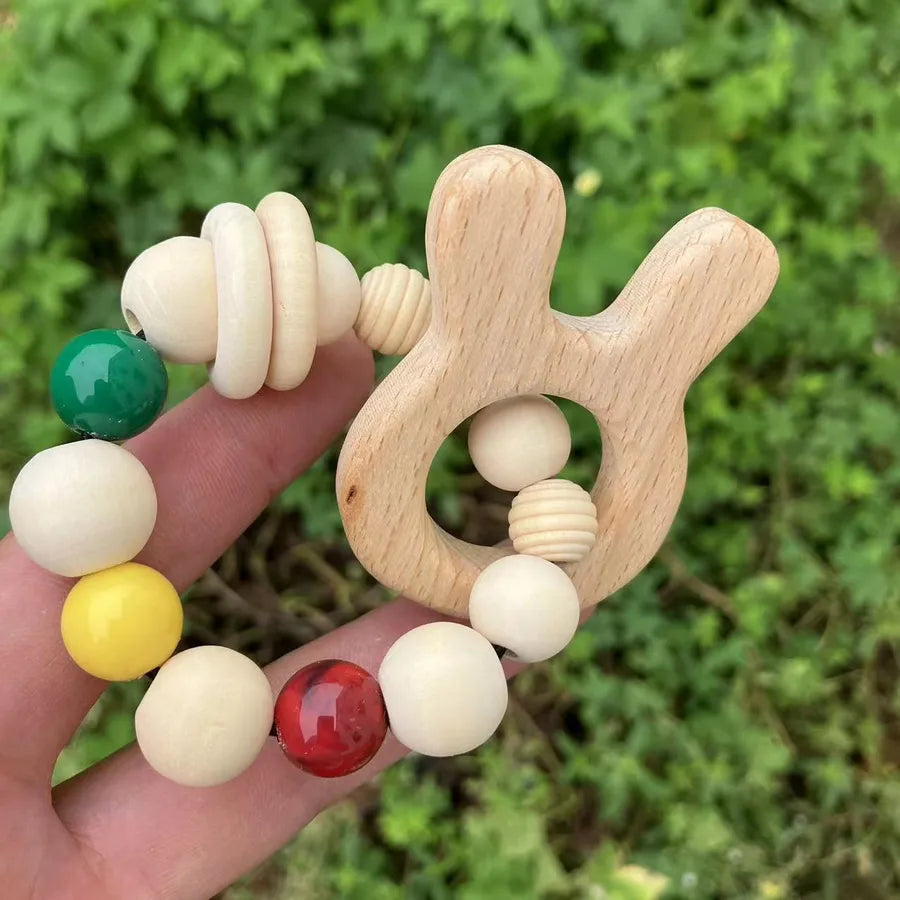 baby toys bear wood toys