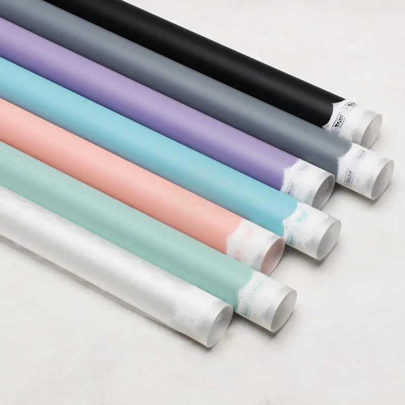 Elegant Romantic Lace Plastic Daily Date Korean Floral Wrapping Paper Party Supplies Gift Wrapping Supplies 1 Pack of 20 Sheets
