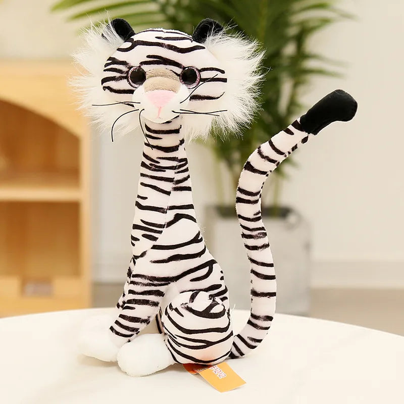 Simulation animal doll plush toy wholesale  lion puppy doll  tiger kitten cloth doll