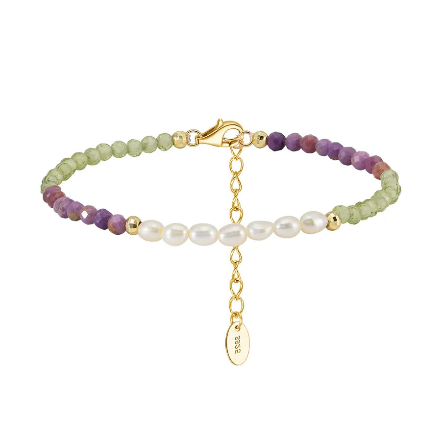 925 Sterling Silver Freshwater Pearl Bracelets Elegant