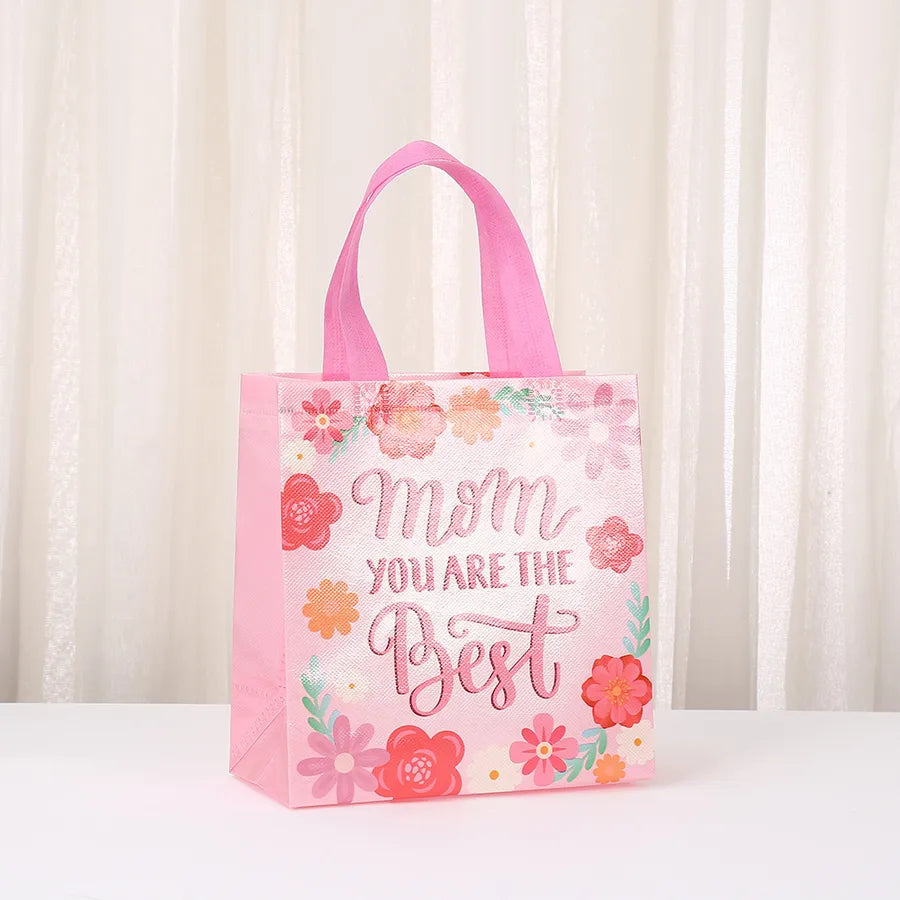 Mother'S Day Business Letter Nonwoven Holiday Banquet Travel Gift Bags Party Supplies Gift Wrapping Supplies 1 Piece