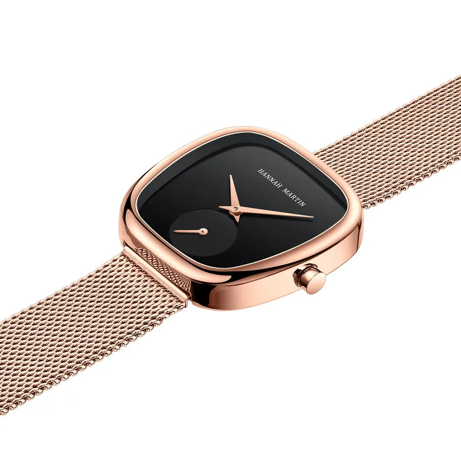 fashion round jewelry buckle quartz women's watches