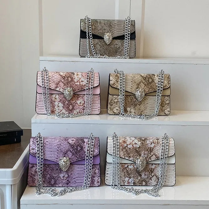 High-end Chain Dionyor Bag Women's  New Retro Fashion Large Capacity Shoulder Crossbody Small Square Bag