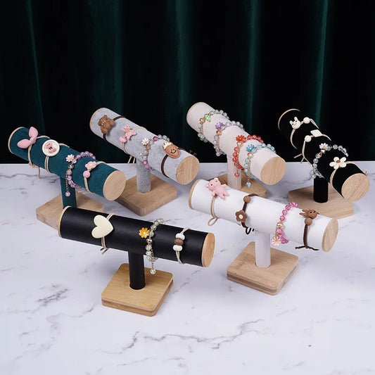 1 Piece Flannel Basic Simple Style Solid Color Jewelry Display