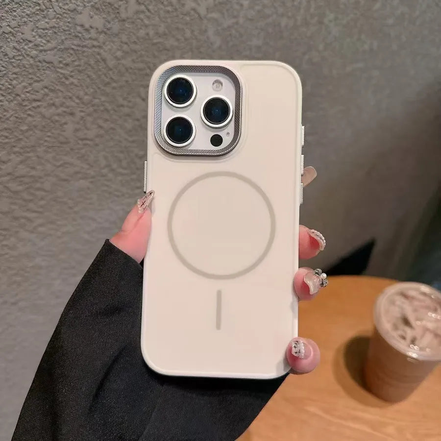 PC Solid Color Simple Style Phone Cases Phone Accessories