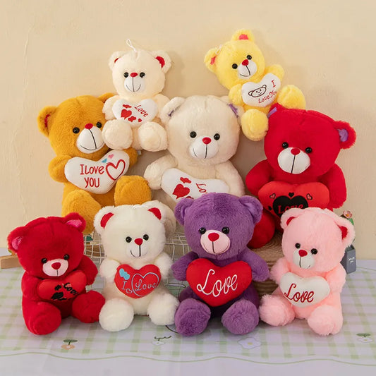 Stuffed Animals & Plush Toys Valentine'S Day Letter Bear PP cotton Toys