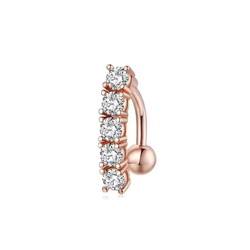 Human body piercing jewelry navel nail  hot selling navel ring  classic navel buckle wholesale manufacturers navel nail