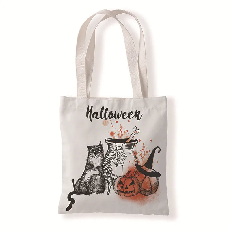 Women's Simple Style Color Block Shopping bags