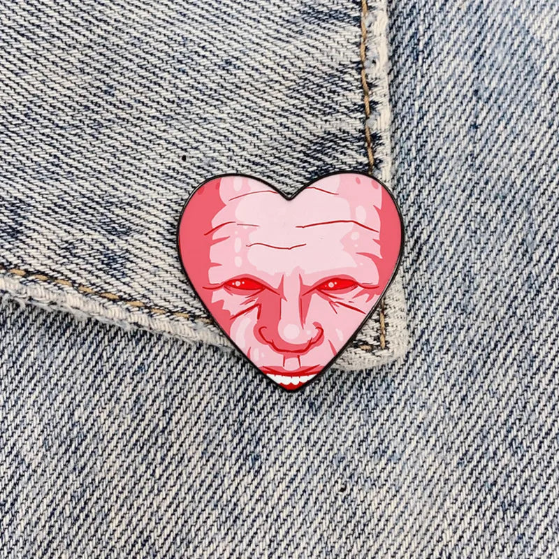 Funny Pin Human Skull Alloy Unisex Brooches