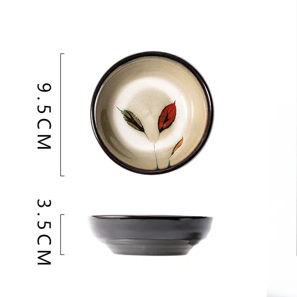 Classical Flower ceramics Tableware 1 Piece
