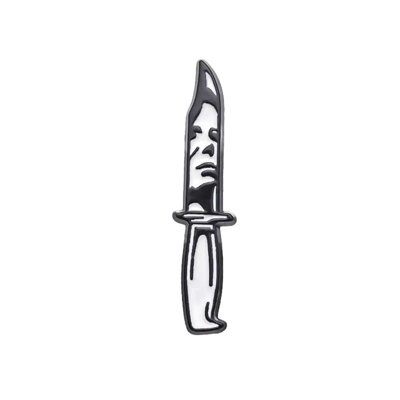 Simple Style Pin Blade Alloy Stoving Varnish Unisex Brooches