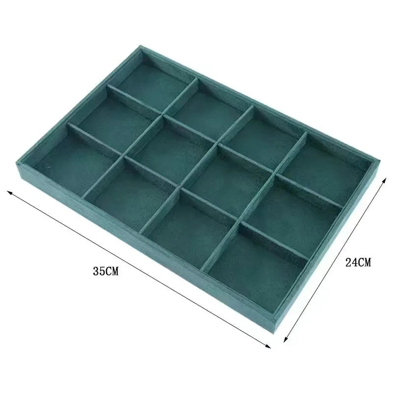 Dark Green Internet Red Jewelry Tray Bracelet Bracelet Ring Yu Pei Earrings Jewelry Display Rack Jewelry Storage Rack