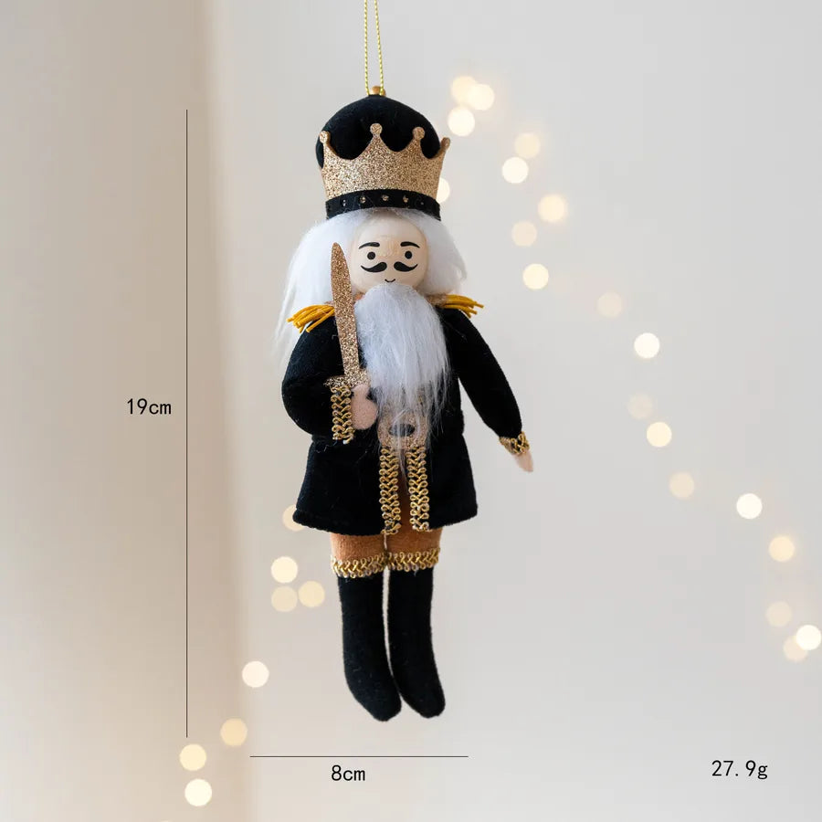 New Christmas Decorations Nutcracker Soldier Pendant Christmas Tree Decor Doll  Style Festive Accessories
