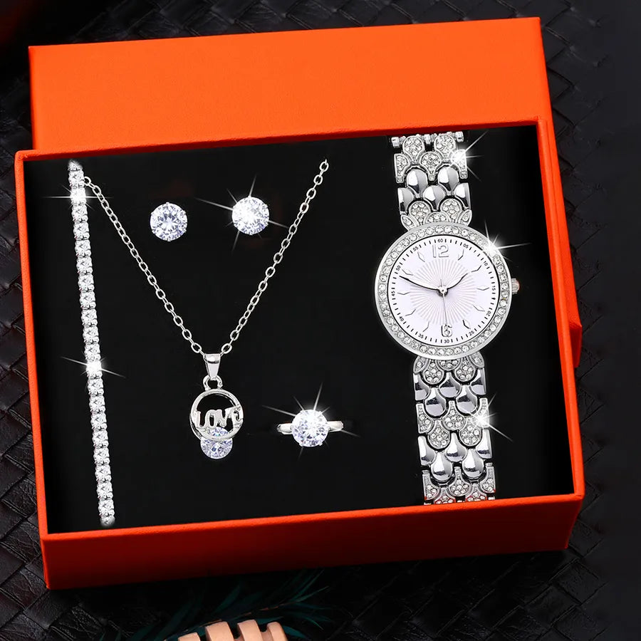 casual solid color buckle quartz women's watches
