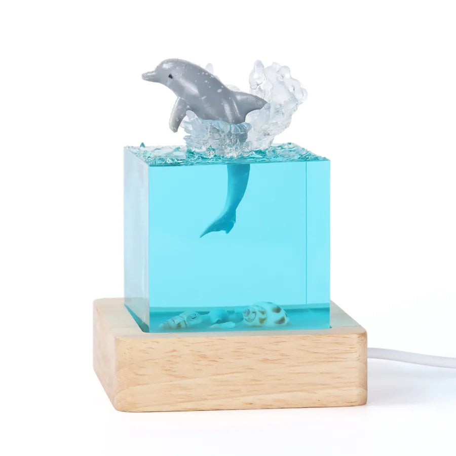 Simple Style Whale Resin Ornaments Artificial Decorations