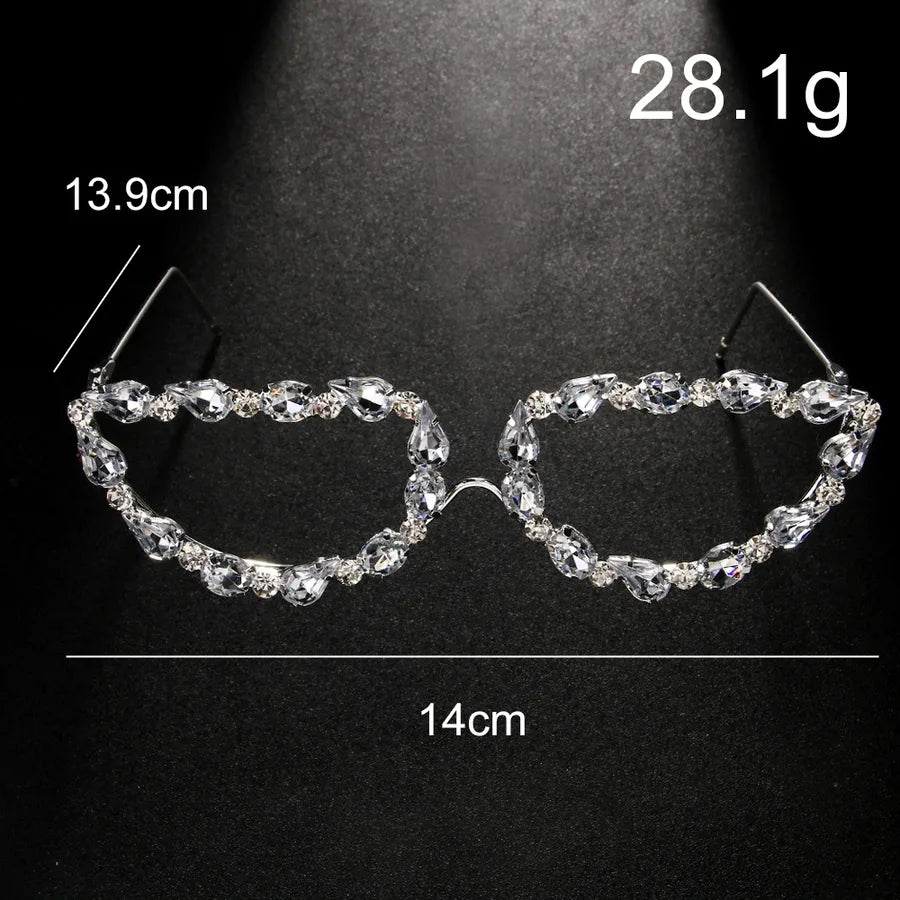 Elegant Glam Geometric Women's Glasses