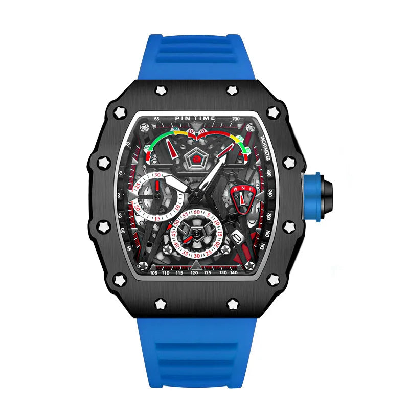 ZIDO Brand Fashion High Color Value Casual Sports Automatic Waterproof Luminous Men's Watch 1709
