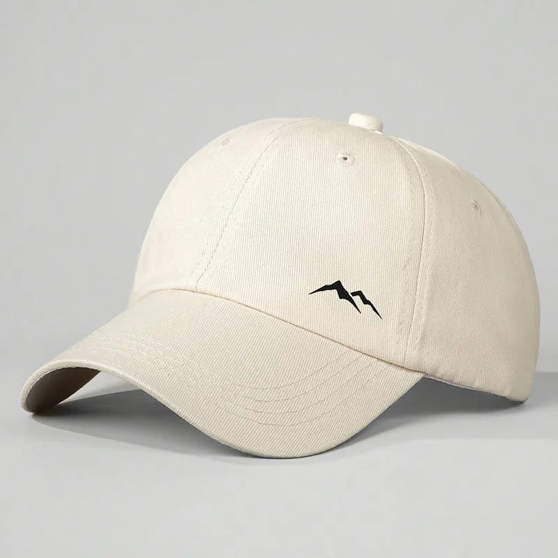 Unisex Classic Style Commute Solid Color Curved Eaves Baseball Cap