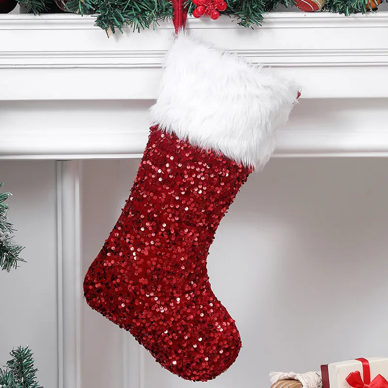 Christmas Retro Exaggerated Sock Indoor Party Festival Christmas socks