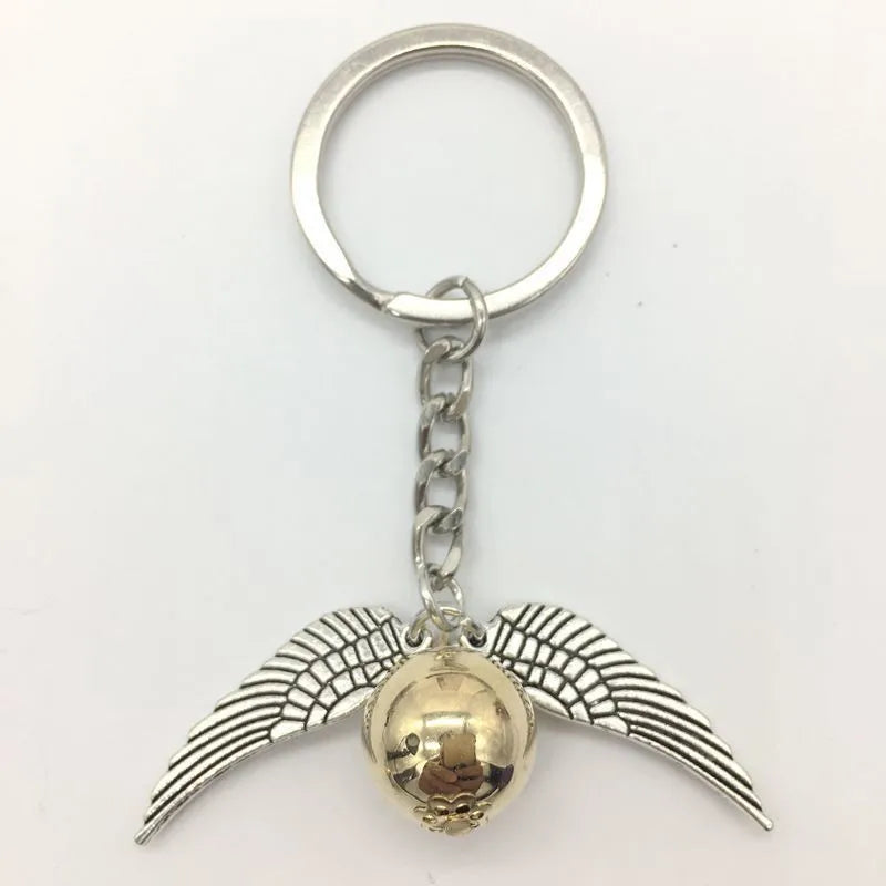 Bohemian Wings Zinc alloy Unisex Bag Pendant Keychain