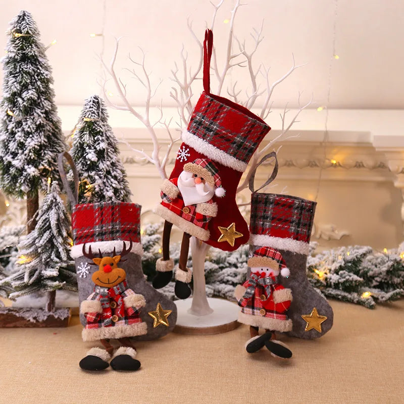 Christmas Fashion Santa Claus Snowman Party Christmas socks