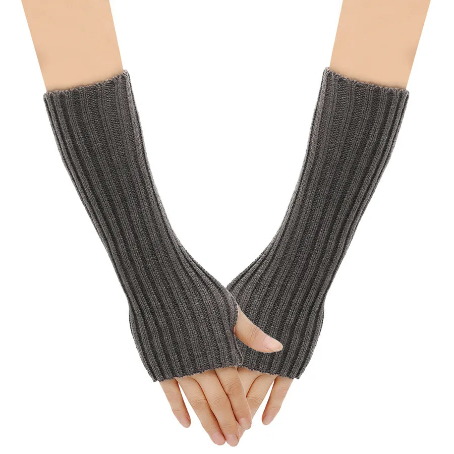 women's modern style solid color gloves 1 pair