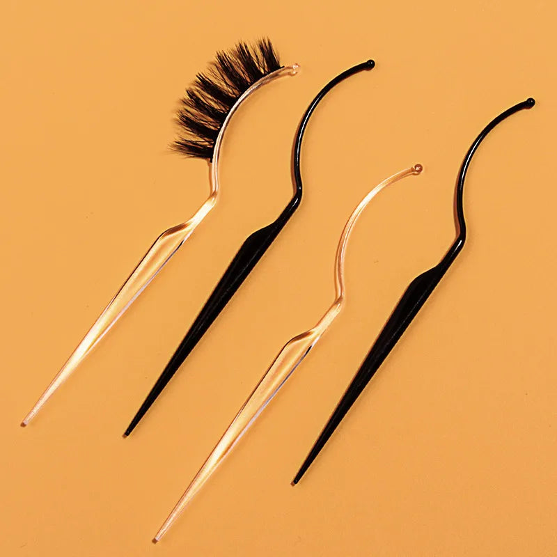 new plastic fairy grafting eyelashes presenter 3d false eyelashes wearing display aid eyelash tools
