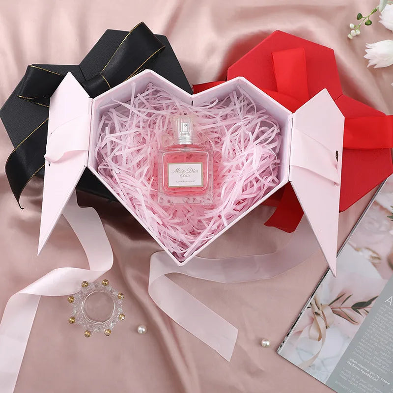 sweet heart shape paper party street gift wrapping supplies