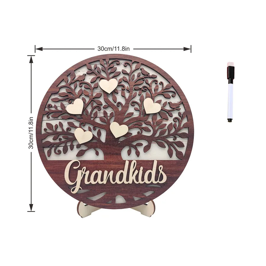 Mother'S Day Casual Elegant Classical Letter Wood Ornaments Artificial Decorations