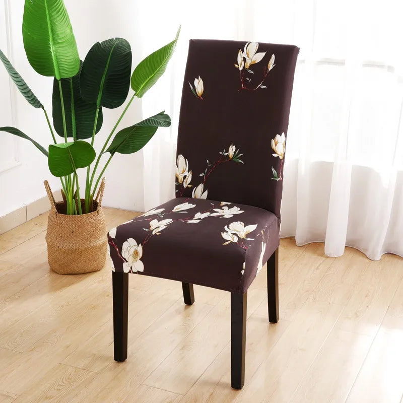 Chair Cover  Hotel Chair Cover Dining Chair Cover One-piece Elastic Chair Cover Office Computer Seat Cover